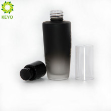 Top selling personalized soap foam pump perfume black custom box gradient glass cosmetic bottle